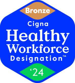 Cigna Healthy Workforce Bronze Designation 2024