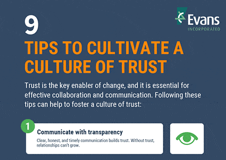 Infographic: 9 Tips to Cultivate a Culture of Trust